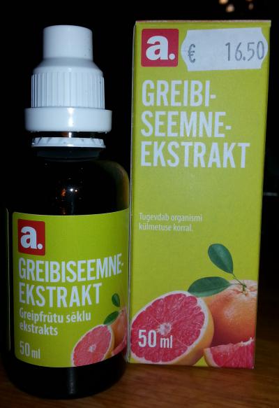 Grapefruit seed extract